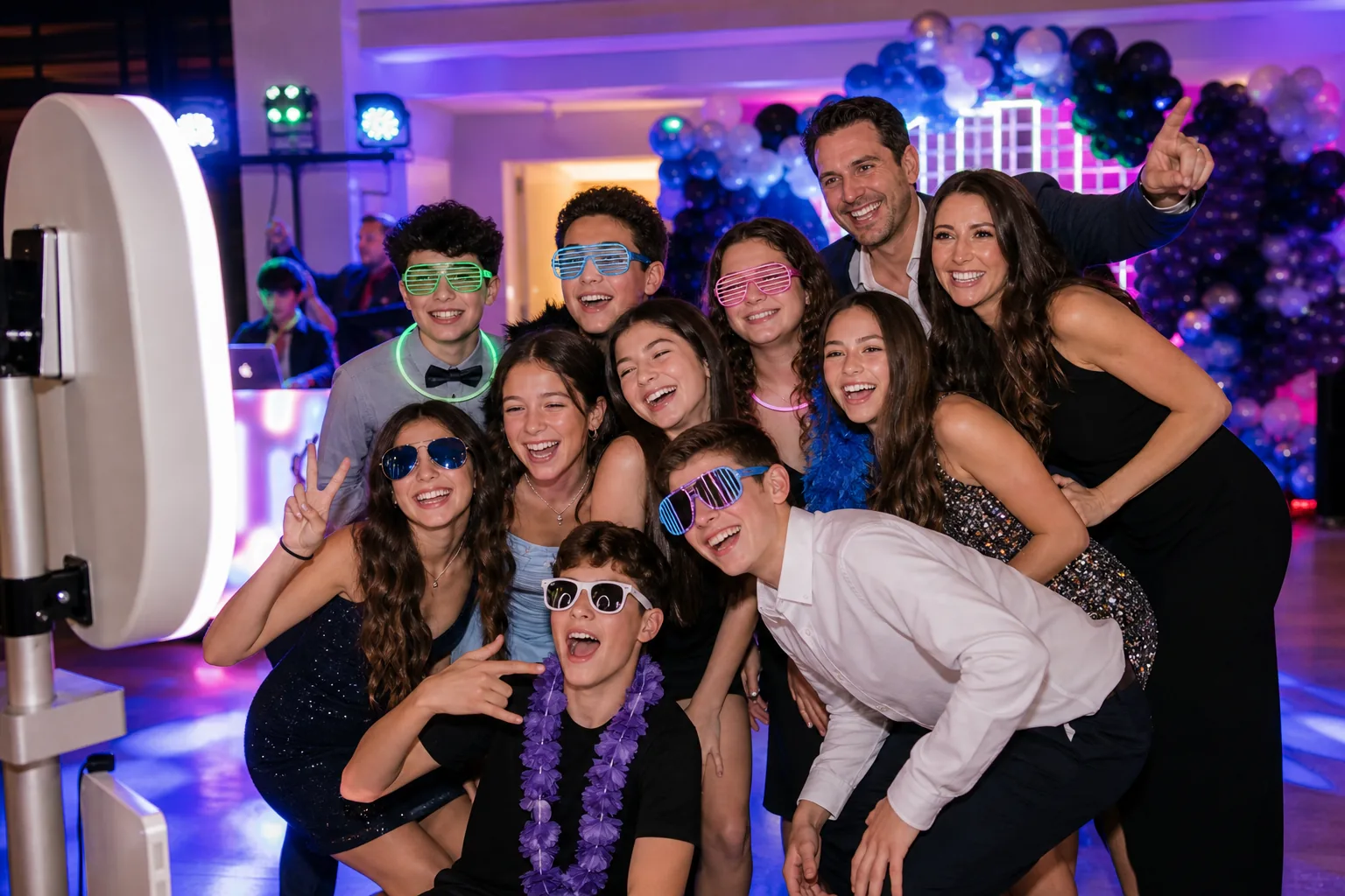 Bar / Bat Mitzvahs photo booth in Austin, Texas.