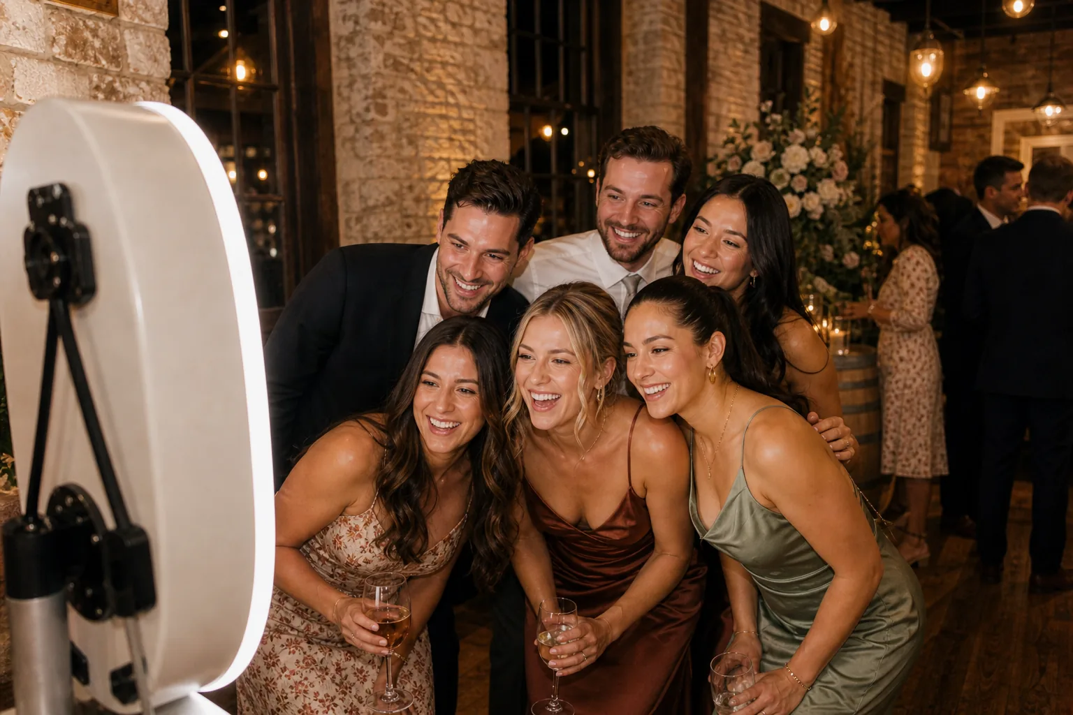Photo booth at an event in Georgetown, Texas.