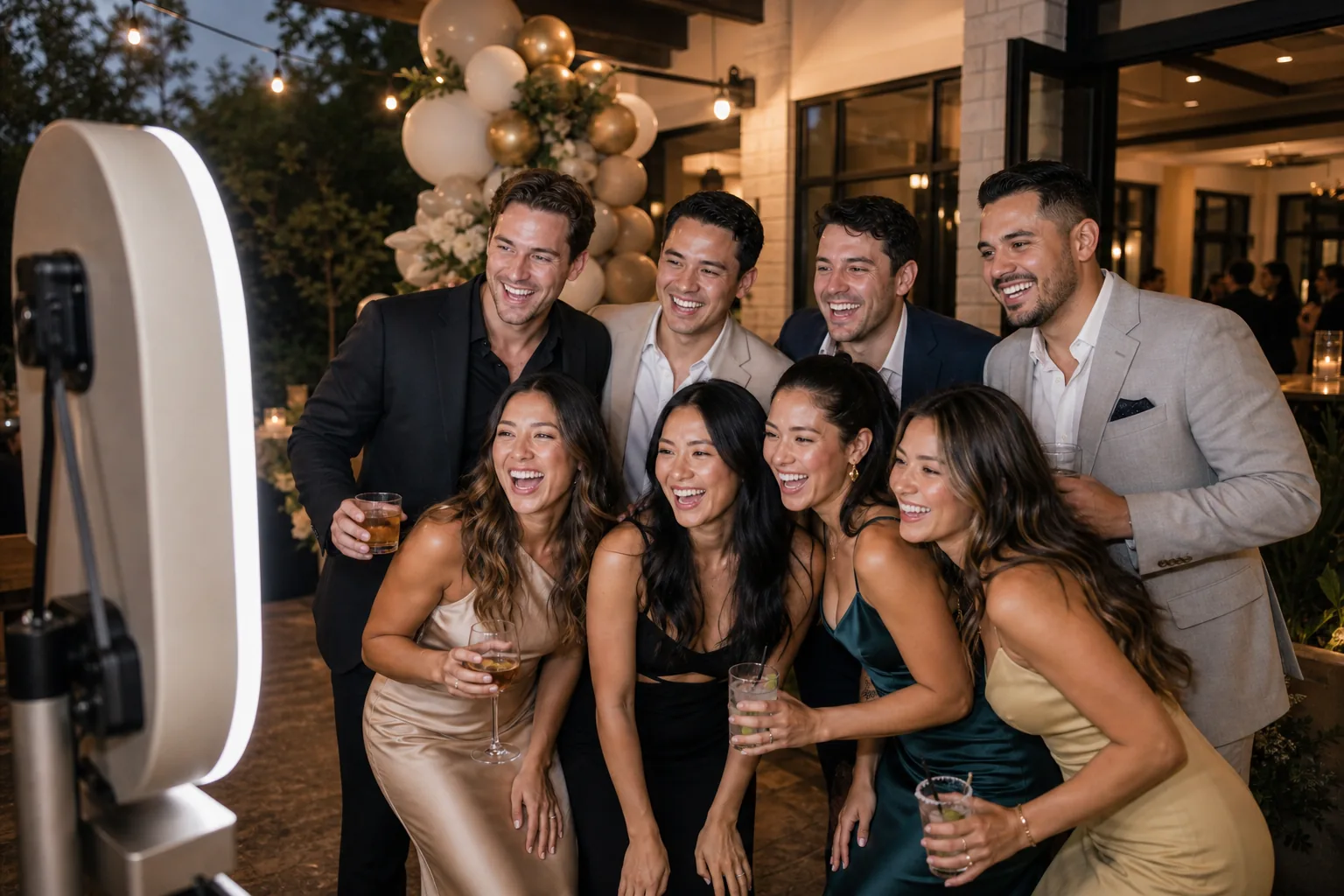 Photo booth at an event in Cedar Park, Texas.